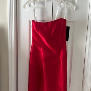 Sherri Hill Sexy Strapless Mermaid style gown.